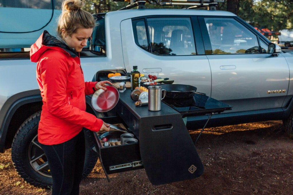 Rivian R1T and R1S Portable Kitchen