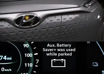 Auxiliary Battery Saver Explained in Hyundai Kona and Ioniq EV